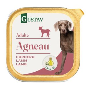 DOG GUSTAV PATE CORDERO 300 gr.